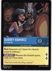 Audrey Ramirez - The Engineer 137/204 Into the Inklands Cold Foil