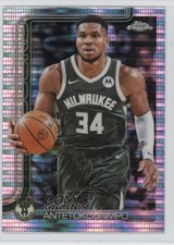 2025-26 Topps Chrome Pulsar Refractor Giannis Antetokounmpo #137 1i7s