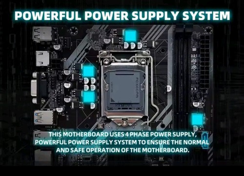 B75 Intel LGA1155 Gaming Motherboard DDR3 RAM M.2 NVMe USB3.0 SATA3.0 - Picture 7 of 16
