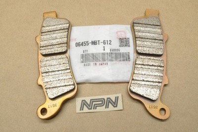 NEW OEM Honda VTX1800 Front Brake Caliper Pad Set 06455-MBT-612 | eBay