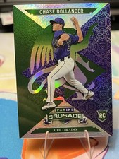 2025 Panini Crusade - Crusade Chase Dollander, Chase Dollander #55 Green /249...