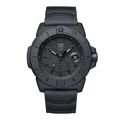 Luminox XS.3601.BO.NSF Navy SEAL Foundation Military Blackout Swiss Watch 45 mm
