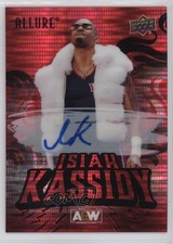 2024 Upper Deck Allure AEW Red Pulsar Auto Isiah Kassidy #76 Auto 17u8