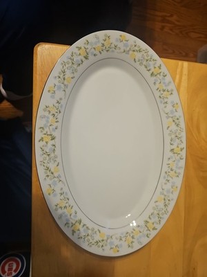 Crown Ming Fine China Jian Shiang Spring Garden 14  PlatterNew Never Used