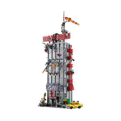 ALT MOC Daily Bugle 76178 Marvel Super Heroes Complete with Minifigures | No Box
