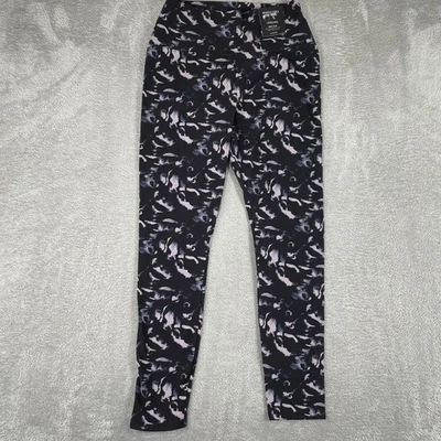 Leggings Princess Vera Wang Sans Couture - Taille XS (Juniors), Noir Et Gris, Neufs Avec étiquettes