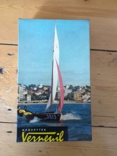 Vintage Vermeil ?Ponant? Sailing Boat Model Kit ? Unstarted & Complete ? Retro