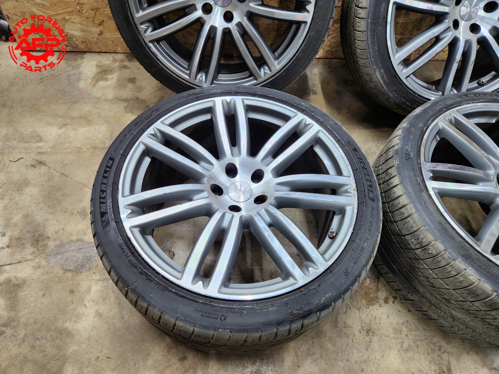⭐ 14-21 Maserati Quattro Ghibli GTS 7 Double Spoke Alloy Rim Wheels Set Oem