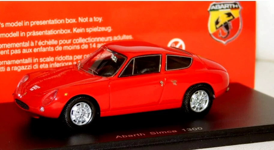 ABARTH SIMCA 1300 RED SPARK S1303 1:43  - Image 4 of 4