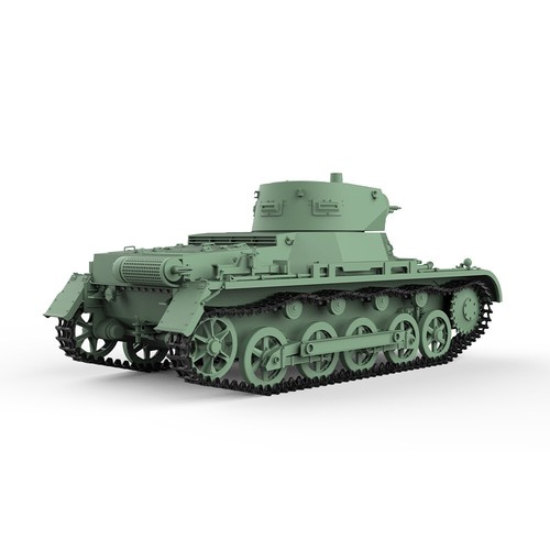 SS64706 1/64 S Scale Military Model Kit German Pz.Kpfw. I Ausf. B 3D HARZMODELL - Bild 3 von 5