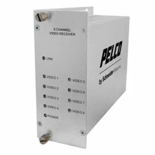Pelco FRV80M1ST 8Channel ST Video Fiber Receiver, Multi-Mode