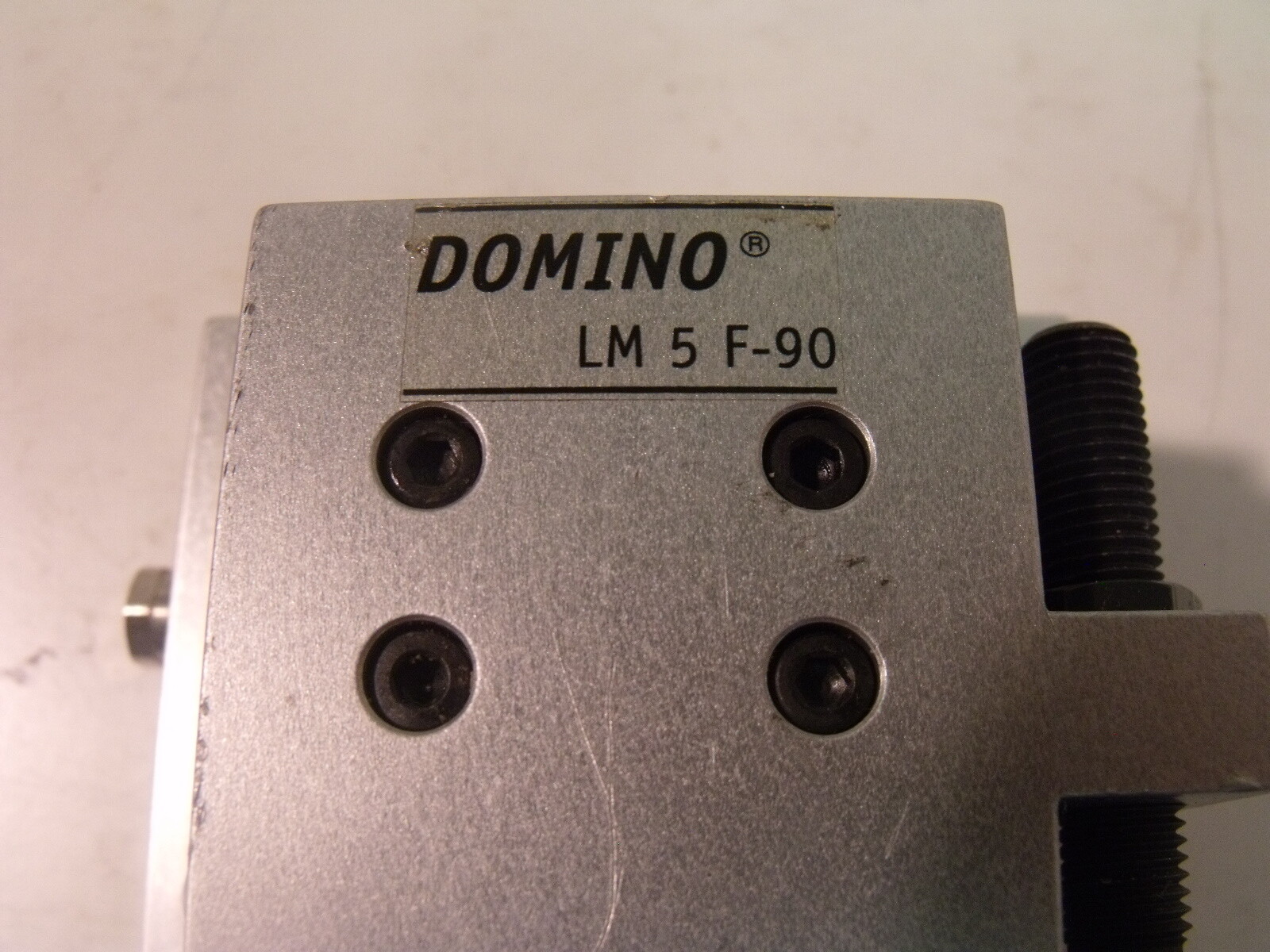 Domino 3005169 LM 5 F-90 Pneumatic Linear Module:  90mm Stroke, 2.5kg Max