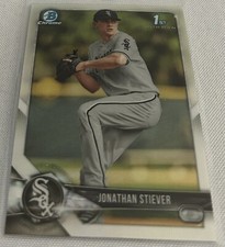 2018 Bowman Chrome Baseball Jonathan Stiever Chicago White Sox Refractor #BDC-27