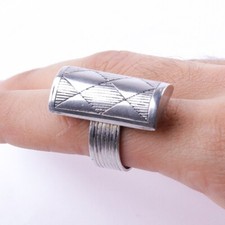 Berber ring Old silver ring Moroccan Berber ring Berber jewelry Berber ring 10US