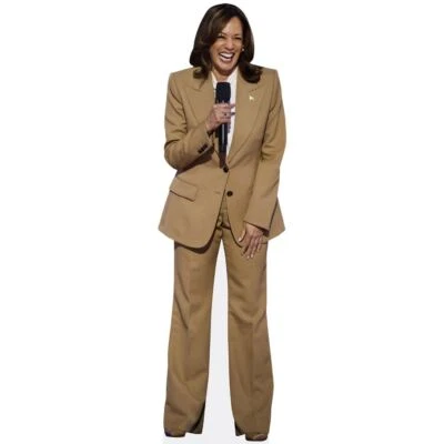 CELEBRITY CUTOUTS Kamala Harris (Laughing) Life Size Cutout