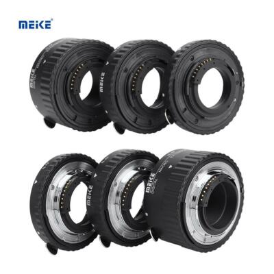 Meike Macro Extension Ring Adapter Set 12mm+20mm+36mm for Nikon F Mount Camera