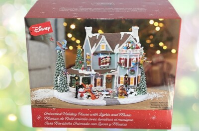 ディズニー ホリデーハウス DISNEY ANIMATED HOLIDAY HOUSE WITH LIGHTS & MUSIC 2022 | eBay
