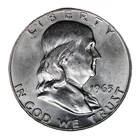 1963-D MS+++ Franklin Half Dollar
