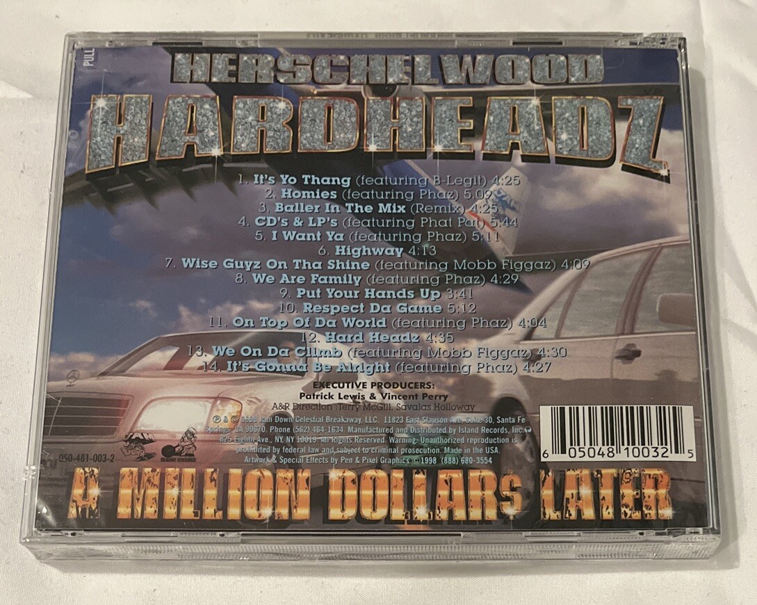 洋楽 LANDBERK / Unaffected  CD A Million Dollars Later - Herschelwood Hardheadz (CD 1998