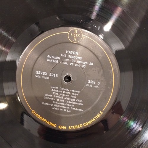 Haydn The Seasons Vol 2 Vinyl Record Box Set QSVBX 5215 - Picture 8 of 9