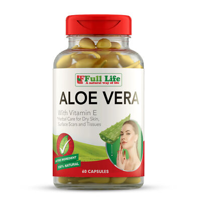 Full Life ALOE VERA & VITAMIN E Softgels x 60
