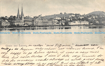 R357738 Gruss aus Luzern E Gotz