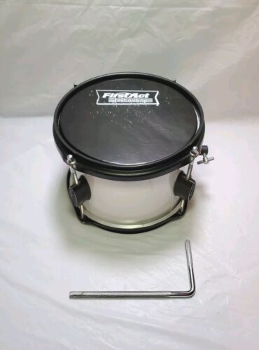 First Act Discovery KIDS TOM DRUM 8" x 7" WHITE With Chrome Tom Holder