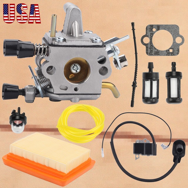 Kit De Carburador Para Desbrozadora Stihl Fs120 Fs200 Fs020 | Cuotas Sin Inter&eacute;s