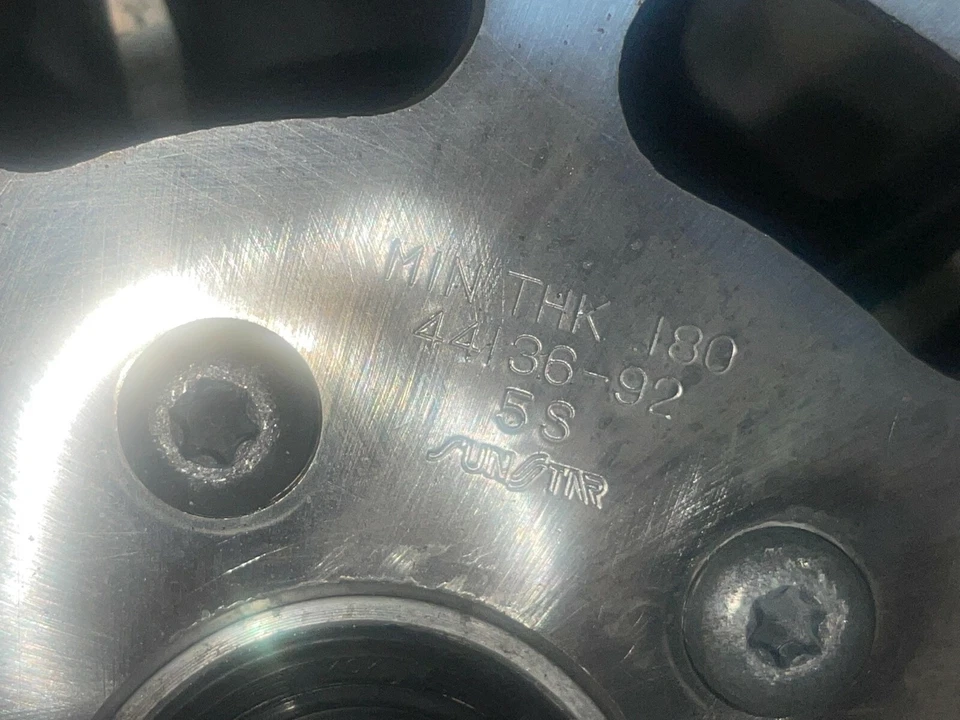 Harley Davidson Road King FLHR 1996 FRONT WHEEL ASSEMBLY BRAKE DISK 16' - Изображение 2 из 4