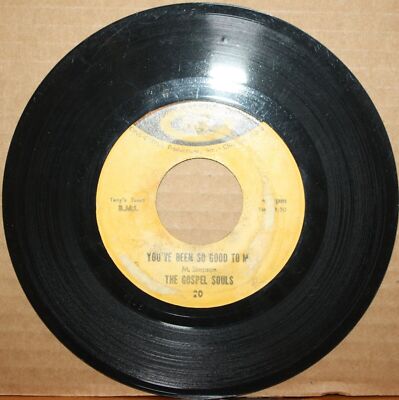 GOSPEL SOULS *You've Been So Good* JESUS MY CHOICE Black Gospel 45 on HALO 20