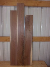 3 PC WALNUT LUMBER WOOD KILN DRIED BOARDS LOT 258L 1" THICK