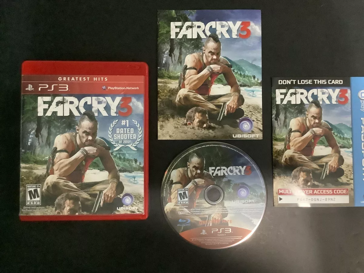 FAR CRY 2 - PlayStation 3 PS3 With Map & Manual