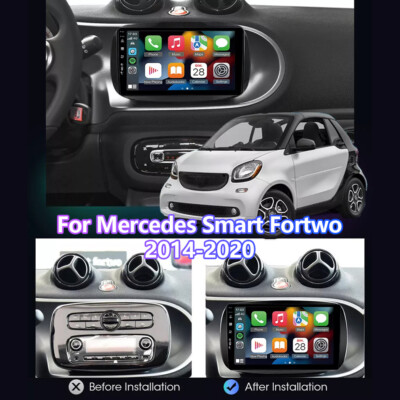 2+32G Android13 Für Benz Smart FORTWO 2014-2020 Carplay Autoradio GPS Wifi