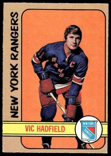 1972-73 O-Pee-Chee LOW End Vic Hadfield New York Rangers #31