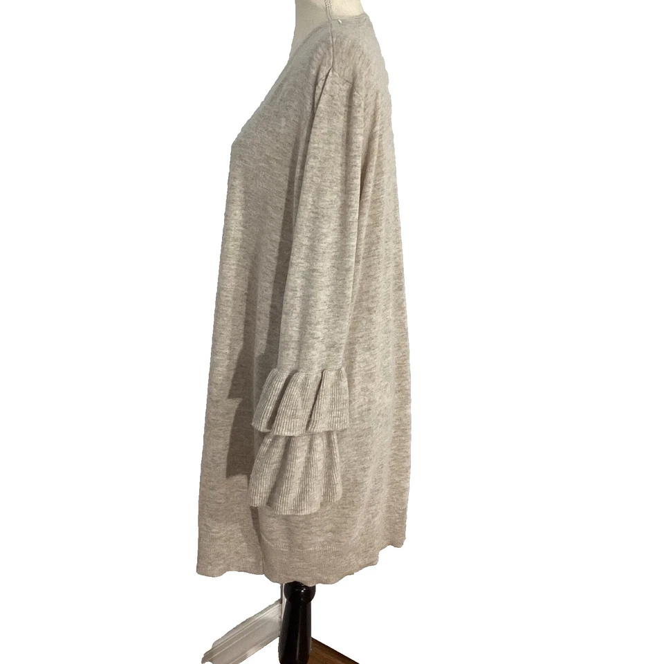 CÁRDIGAN INC INTERNATIONAL CONCEPT MUJER PLUS 2X MEZCLA CACHEMIR AVENA Foto 2 de 4