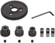 Steel 32 Pitch 54T Spur 15 17 19T Pinion Set w/5mm for Most Traxxas 1/10 4X4