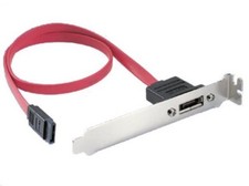 ESATA internal connector. Connects motherboard SATA connector to external ESATA