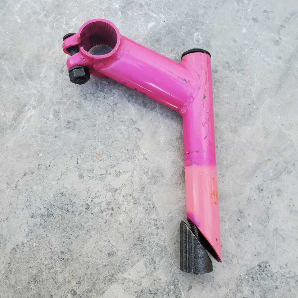 Giant Rincon Pink Quill 1991 22,2 mm vástago 80 mm 25,4" abrazadera acero MTB Foto 2 de 4