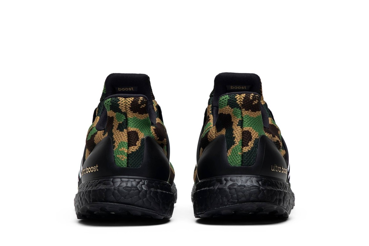 adidas Ultra Boost × A Bathing Ape adidas A Bathing Ape x UltraBoost 4.0 Green Camo for Sale
