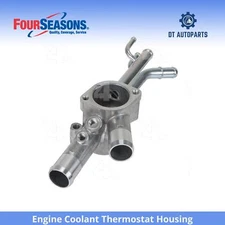 For 1997-2001 Hyundai Tiburon Engine Coolant Thermostat Housing 4 Seasons 1998
