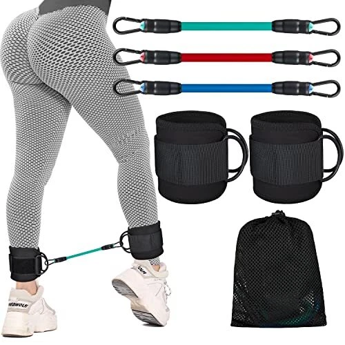 Ankle outlet tube bands