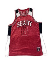 Vtg Eminem Shady Limited Edition Series 1 Jersey Shirt Y2k 90s Rap Size M Read 