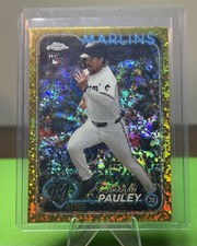 GRAHAM PAULEY 2024 Topps Chrome Update GOLD Speckle ROOKIE RC SSP 41/50 #USC97!!