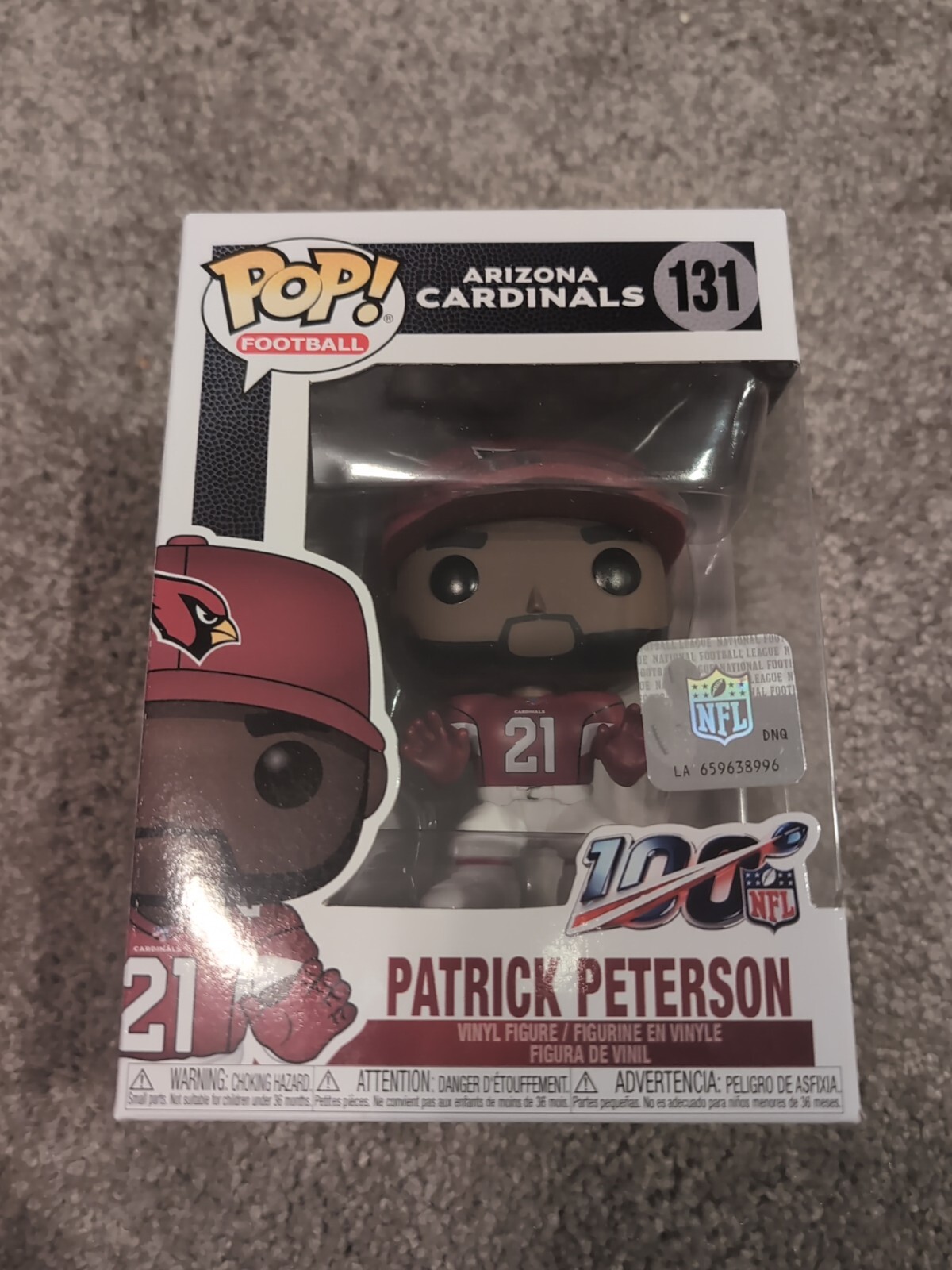 En Oferta Figura De Vinilo Funko Pop Nfl Patrick Peterson Arizona Cardinals #131