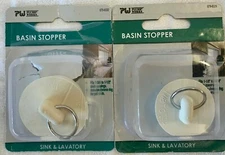 Rubber Basin Stopper 2 Sizes 1-1/8"-1-1/4" or 1-3/8"-1-1/2"Plumb Works