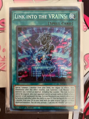 YuGiOh, Link into the VRAINS!, MP22-EN271, Secret Rare, 1st Edition, NM |  eBay