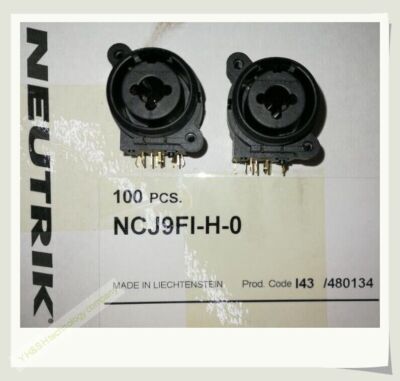 1PCS NCJ9FI-H-0 3-POLE XLR FEMALE COMBO JACK 1/4 IN STEREO JACK NEW #T9*