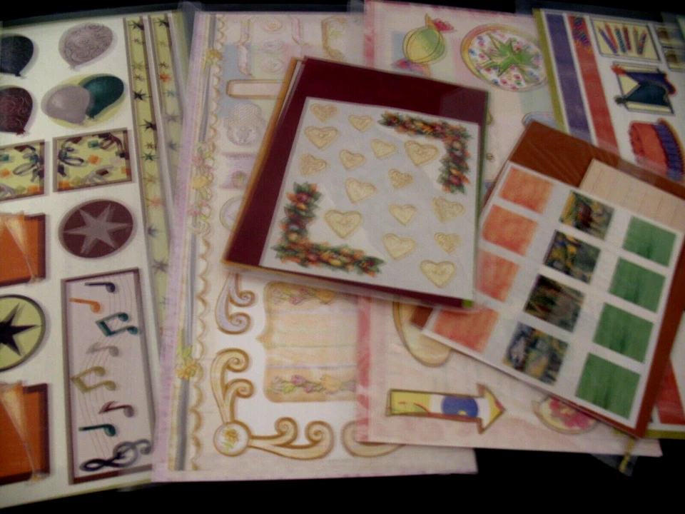 Lot of Stickers, Jumbo Great Length Chalet, Cottage, Gazebo, Holly Days & Dazzle - Image 3 of 4