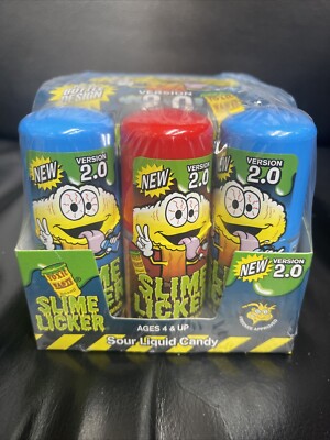 Toxic Waste Slime Licker 2.0 Sour Liquid Candy 2 oz , 12ct..