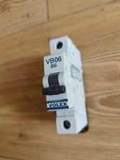 VOLEX VB06 B6 MCB FREE POST BLACK CLIP